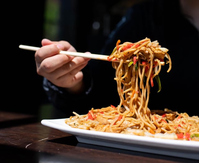 Vegetarian Yakisoba.