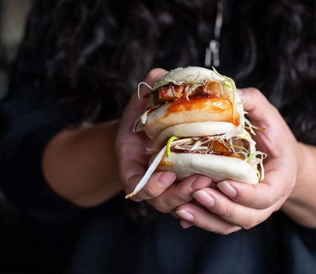 Vegetarian Chaplin's Buns.
