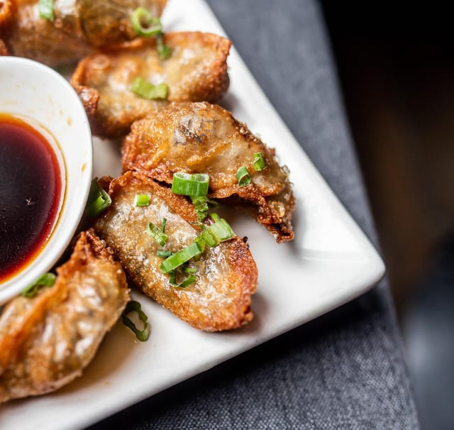 Pork Gyoza.
